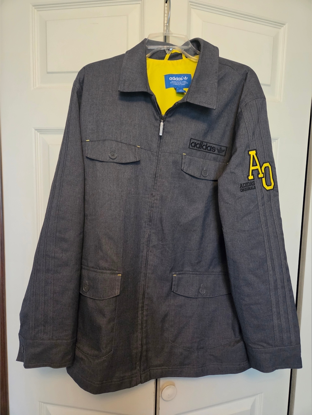 RARE adidas Originals Workwear Jacket Track Top Superstar Sweat Coat Shirt Sz XL